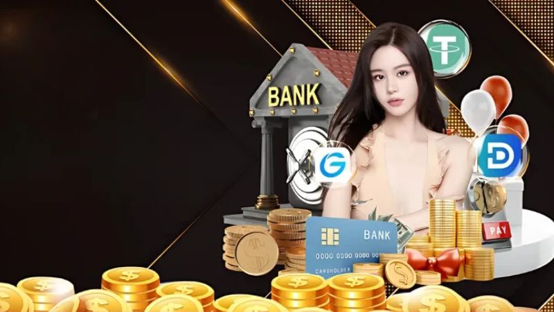 Bạn có thể chọn 1 trong 5 cách nạp tiền mà cổng game cung cấp