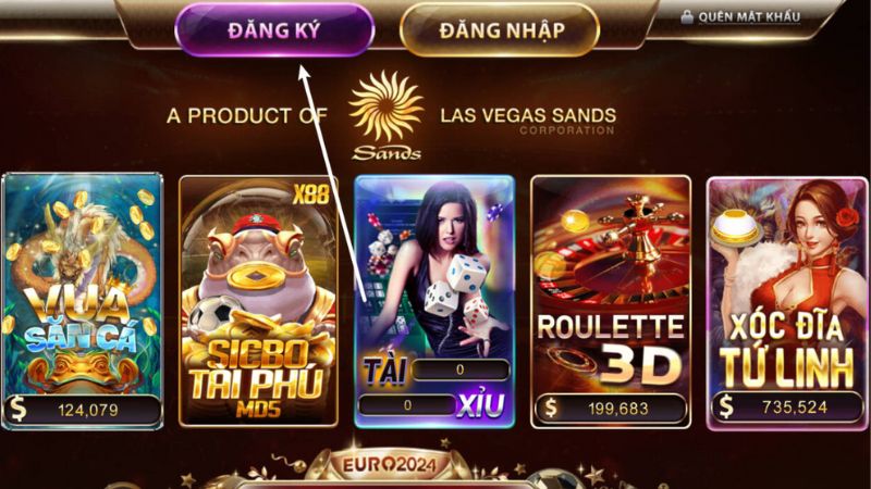 Đăng ký tài khoản tại cồng game 100% miễn phí